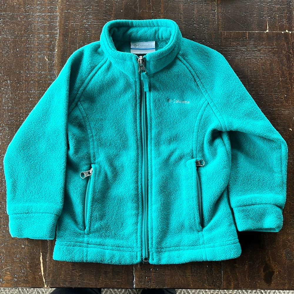 Teal blue Toddler 2T Columbia.